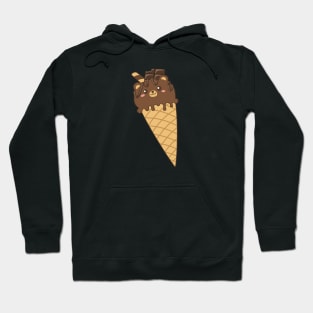 Chocolate Bear Ice Cream Hoodie